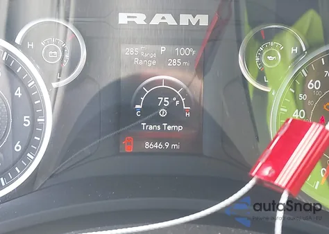 2024 Ram 2500 Big Horn 4X4 6'4 Box из США, поврежденный, VIN 3C6UR5DJ2RG385553